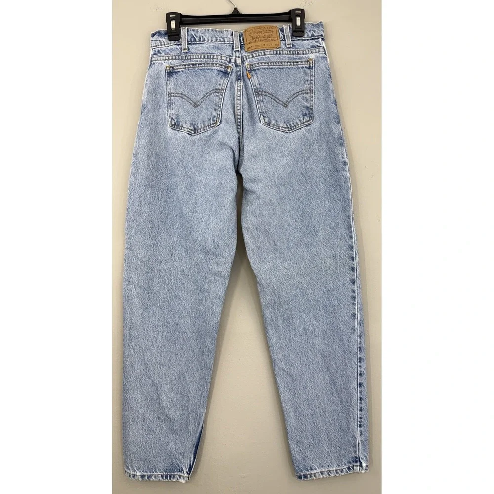 Vtg Levi's 550 Orange Tab Jeans Men's Fits 29x28.5 Relaxed Fit Tapered 90's